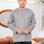 Grey for Men: Lengan Panjang