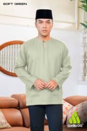 Soft Green for Men: Lengan Panjang